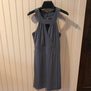 Gray casual dress